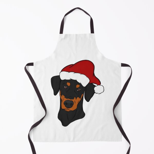 Item preview, Black and Tan Doberman - Merry Christmas designed and sold by AtmosApparel.