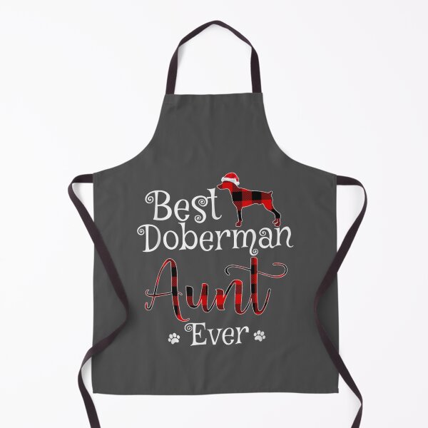 Item preview, Best Doberman Aunt Ever plaid Christmas Gift designed and sold by AtmosApparel.