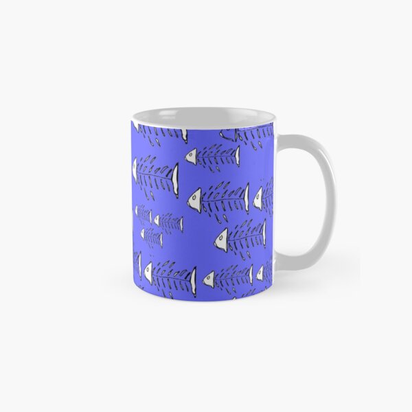 School of Skeleton Fish Classic Mug