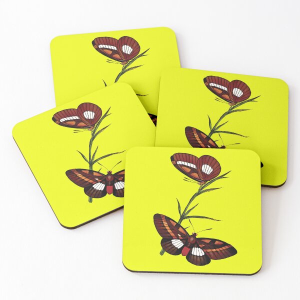 Item preview, BROWN and WHITE BUTTERFLY designed and sold by MicbellaArt.
