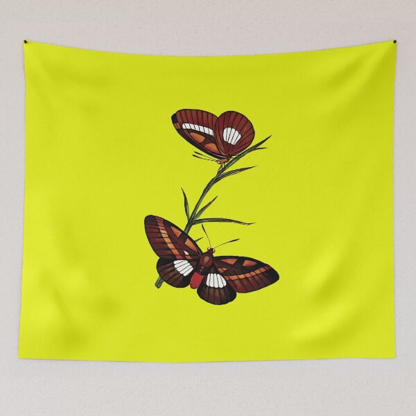 Item preview, BROWN and WHITE BUTTERFLY designed and sold by MicbellaArt.