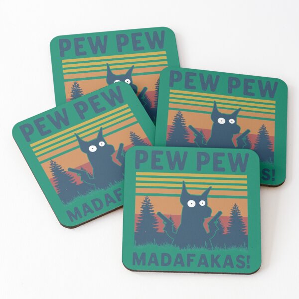 Item preview, doberman pew pew madafakas !    designed and sold by OaksideAppareld.