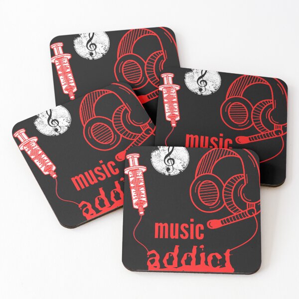 Item preview, music addict designed and sold by twitchytab.
