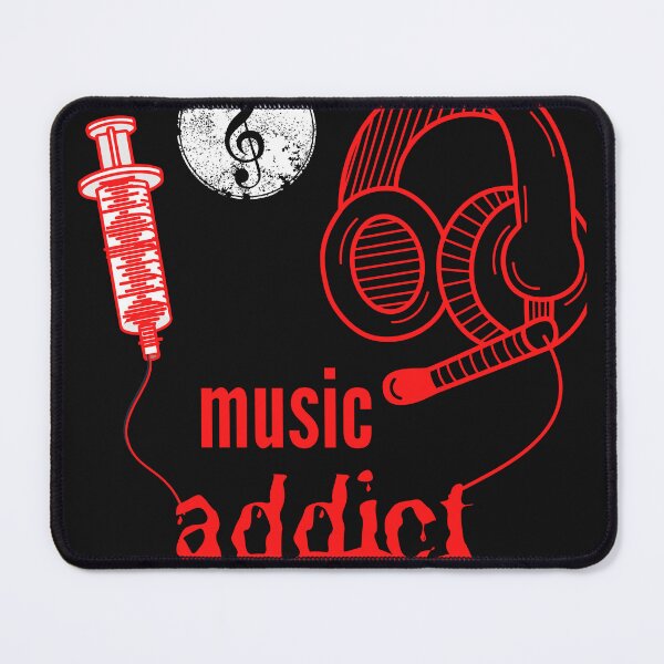 Item preview, music addict designed and sold by twitchytab.