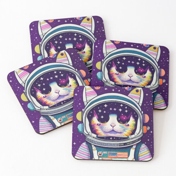 Item preview, Psychadelic Space Cat designed and sold by GBHS.