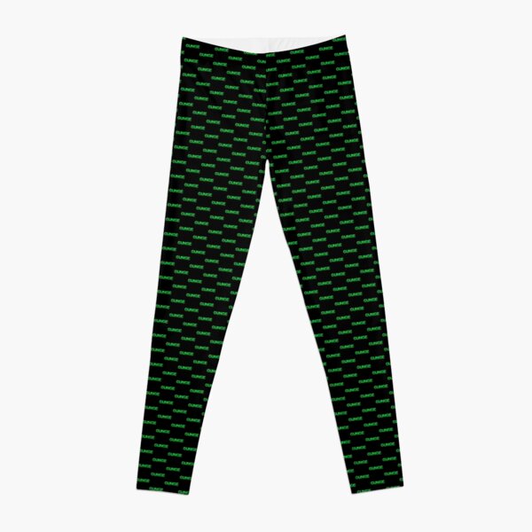 Puma Black & Green Color-Block Sports Leggings