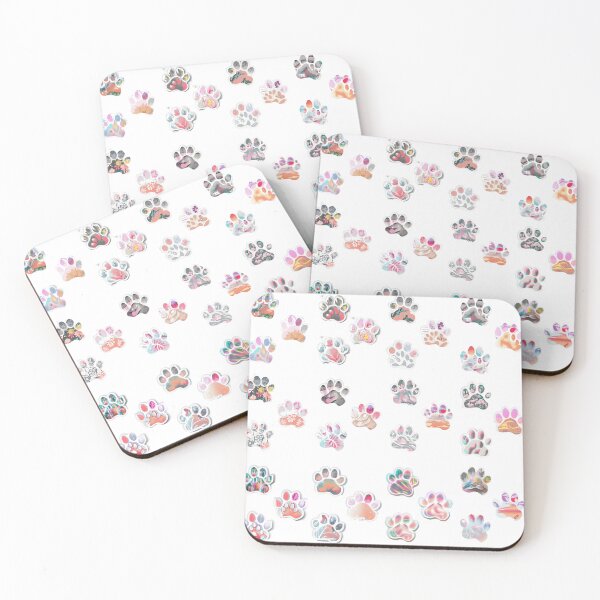 Item preview, Floral Paw Trio x 4 designed and sold by zheworkstudio.