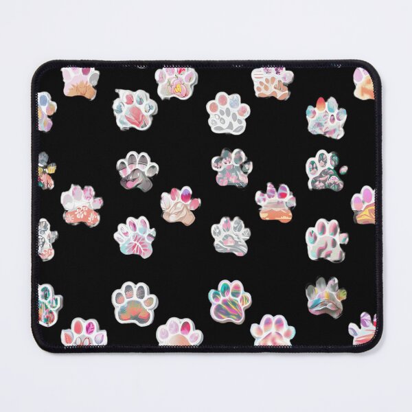 Item preview, Floral Paw Trio x 4 designed and sold by zheworkstudio.
