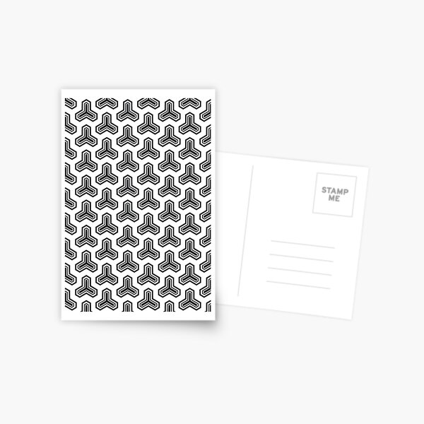 arrow in black Postcard
