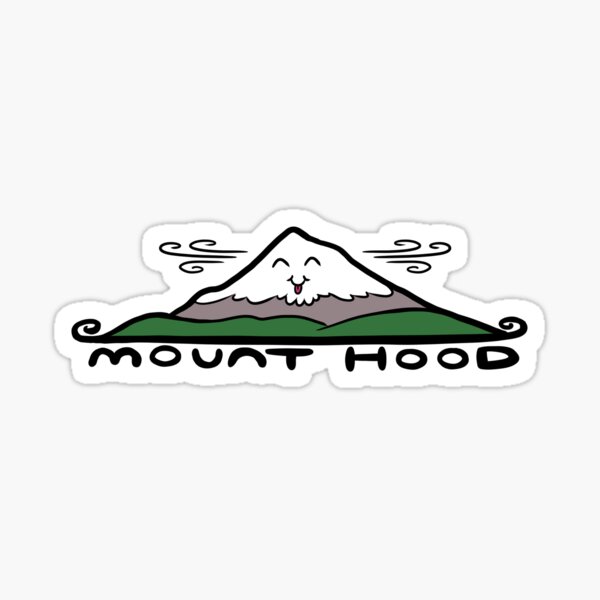 Mountain Buddy: Mount Hood Sticker
