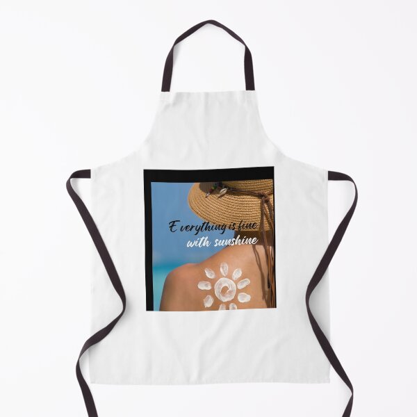 Item preview, Everything is fine with sunshine  Summmer quotes and sayings  Gifts for summer lovers Sleeveless designed and sold by NoahQuestDesign.
