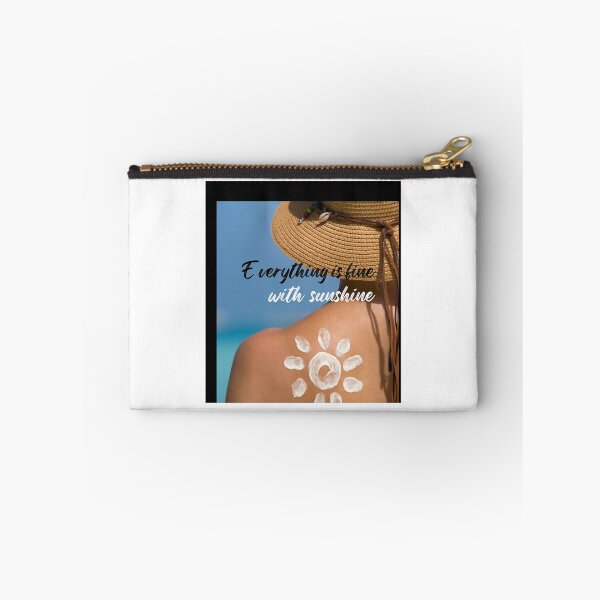 Item preview, Everything is fine with sunshine  Summmer quotes and sayings  Gifts for summer lovers Sleeveless designed and sold by NoahQuestDesign.