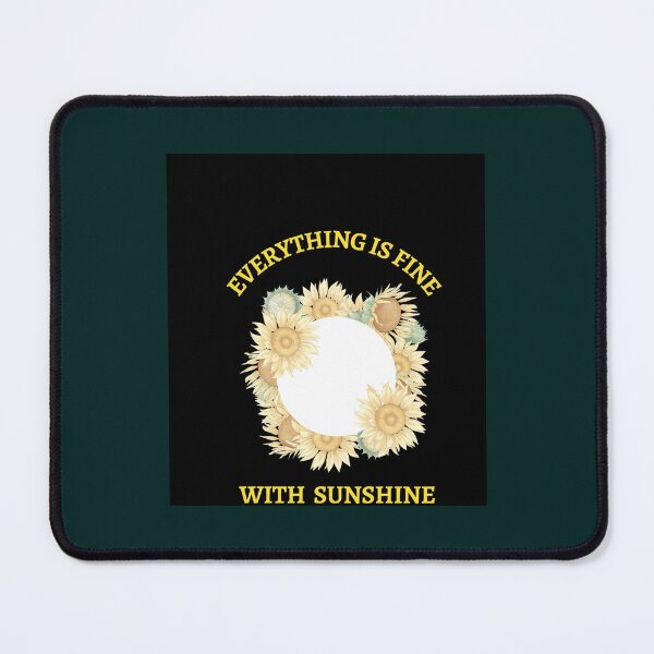 Item preview, Everything is fine with sunshine  Summmer quotes and sayings  Gifts for summer lovers Sleeveless  (9) designed and sold by NoahQuestDesign.