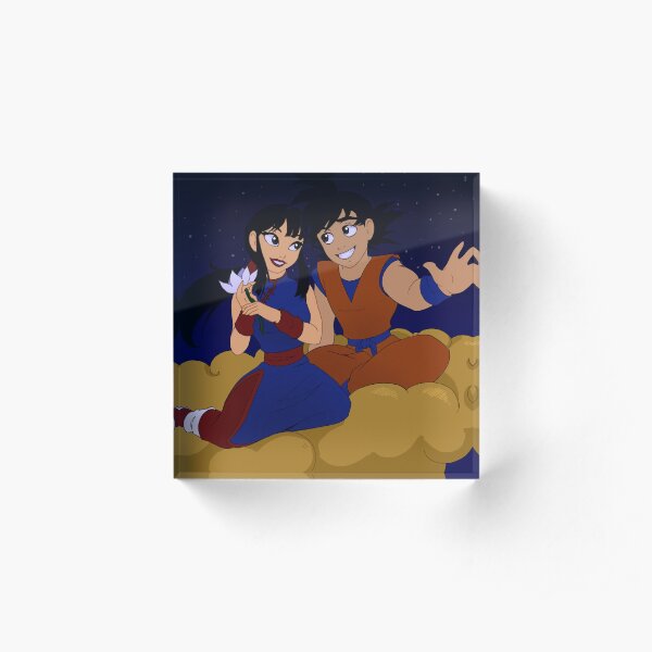 A Whole New World - On a Magic Flying Nimbus Ride Acrylic Block