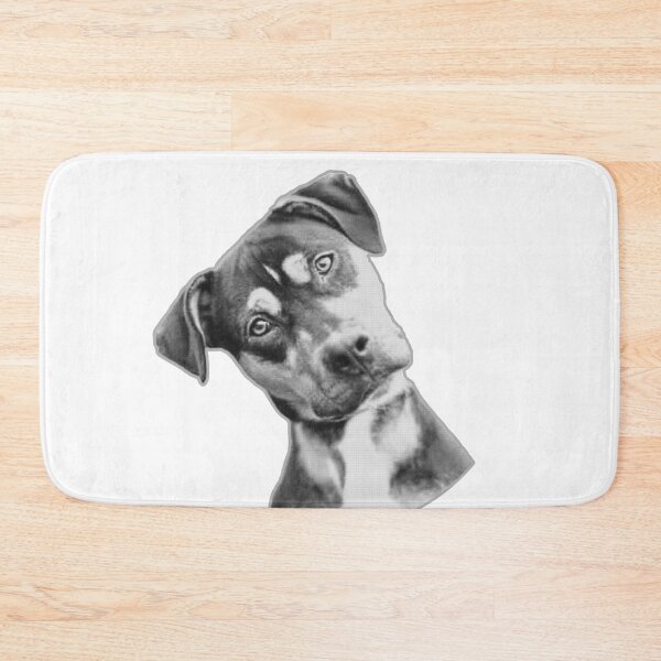 Item preview, Black and white dog designed and sold by Colors88.