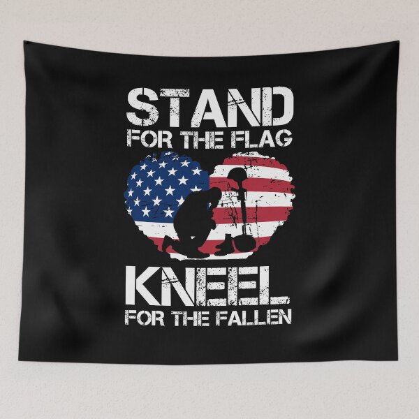 Item preview, Stand For The Flag, Kneel For The Fallen! designed and sold by Jamrock Design.