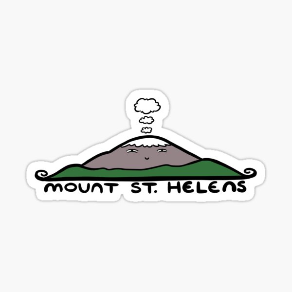 Mountain Buddy: Mount Saint Helens Sticker