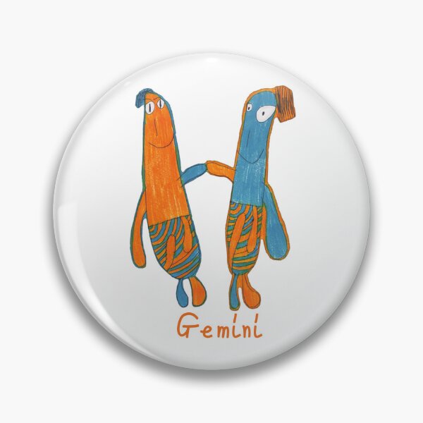 Item preview, Gemini Zodiac Sign (large text) designed and sold by artimeencf.