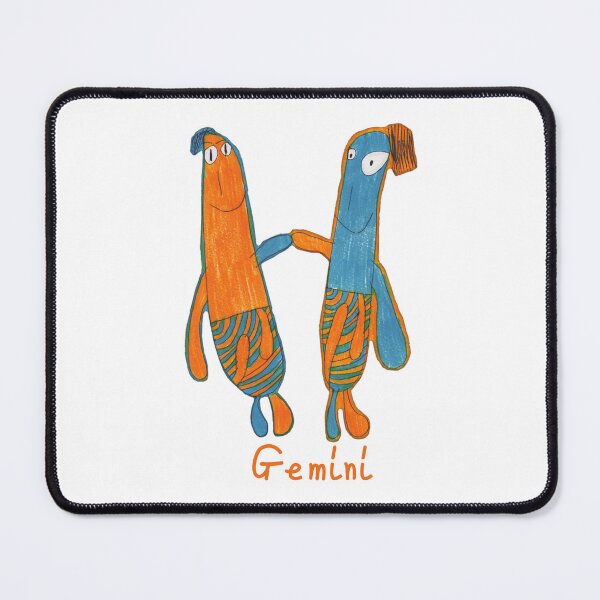 Item preview, Gemini Zodiac Sign (large text) designed and sold by artimeencf.