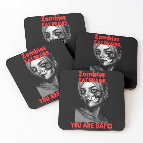 Item preview, Zombies eat Brains, You are Safe - Sexy Zombie designed and sold by Georgy09.