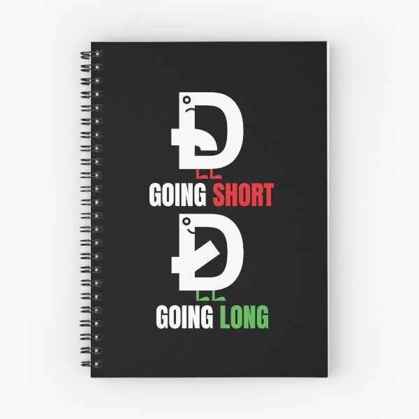 Item preview, Funny Doge Meme Going Short and Going Long Doge Coin Crypto D Logo Joke designed and sold by doseofwin.