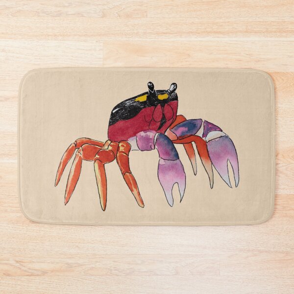 Item preview, Crabby Halloween Crab Watercolour designed and sold by Nicky Rollings.