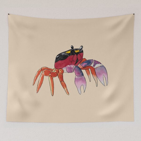 Item preview, Crabby Halloween Crab Watercolour designed and sold by Nicky Rollings.