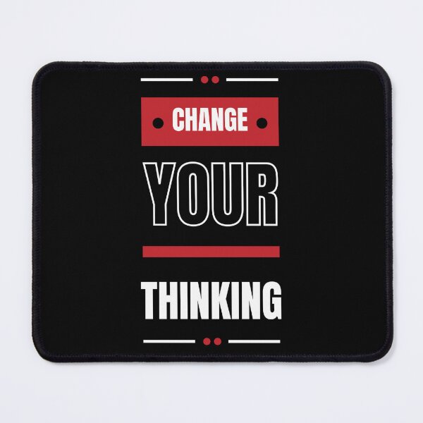 Item preview, Change Your Thinking(Motivational Quote) Typography designed and sold by Jalib.