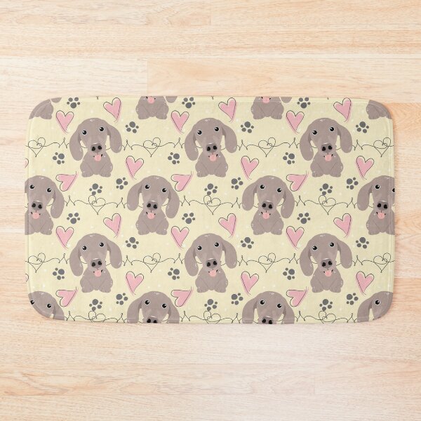 Item preview, LOVE Fawn isabella Dachshund Sausage Dog designed and sold by Lulupainting.