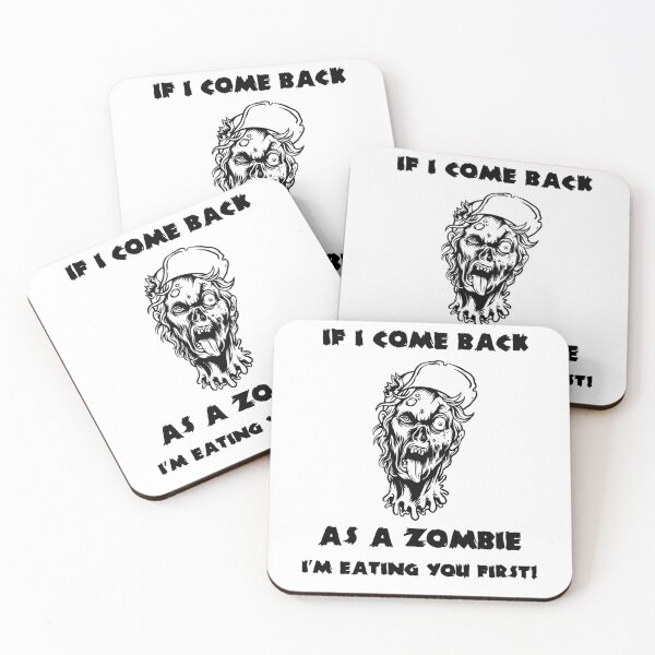 Item preview,  If i come back as a zombie i'm eating you first - Teenage Zombie designed and sold by Georgy09.