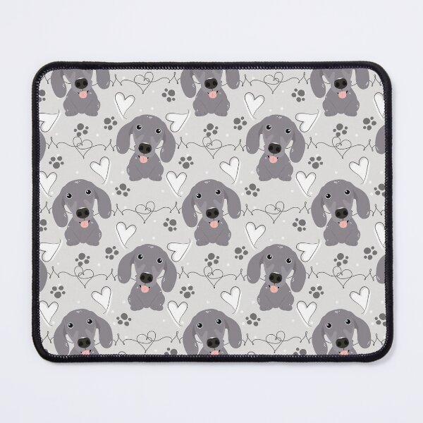 Item preview, LOVE Blue Dachshund Sausage Dog designed and sold by Lulupainting.