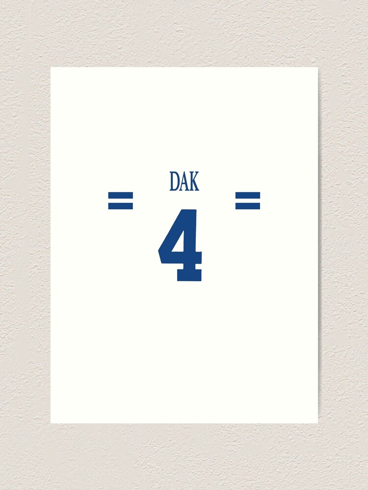 Dak Prescott Jersey Blue iPad Case & Skin for Sale by Tate Breeland