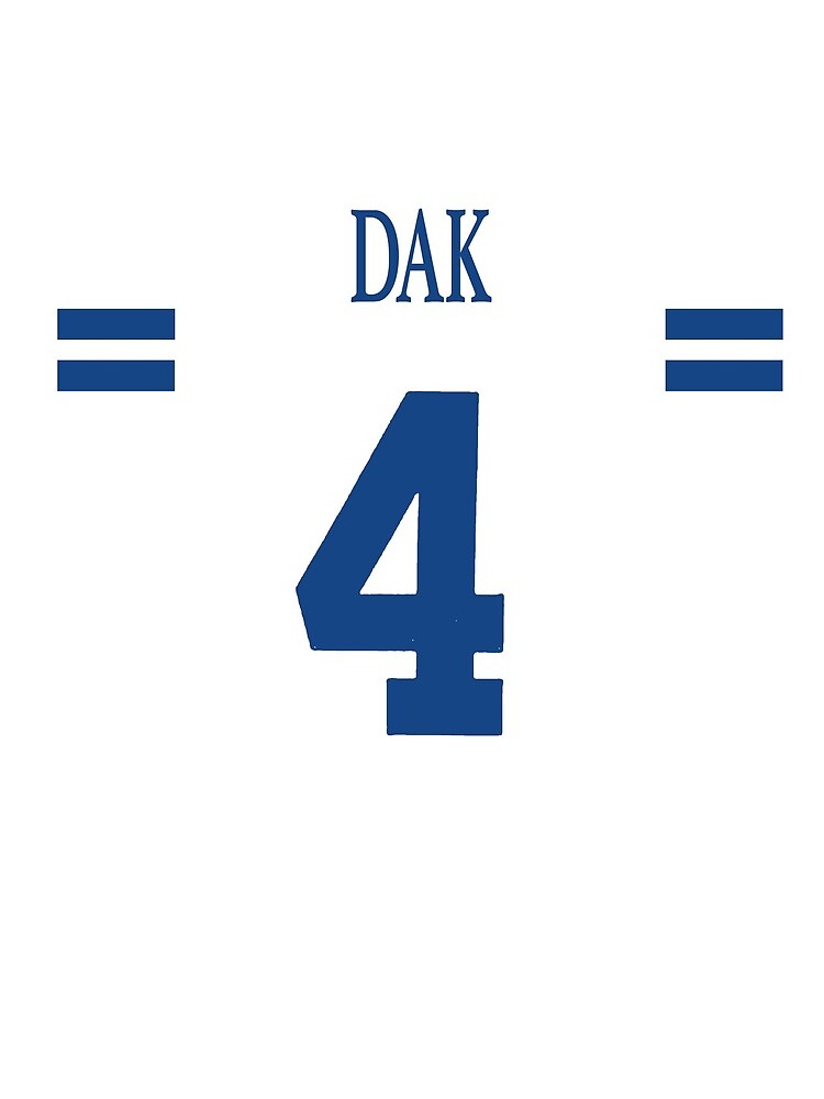 Dak Prescott Jersey Blue iPad Case & Skin for Sale by Tate Breeland