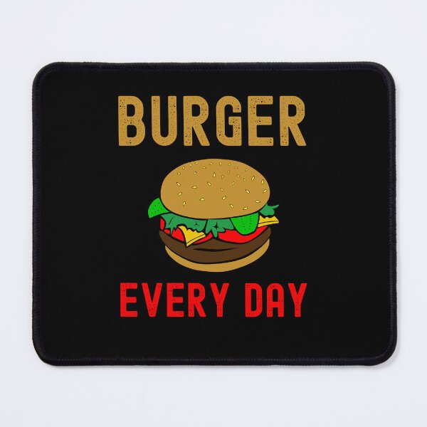 Item preview, Burger every day - fast food love color designed and sold by VitoTDesign.
