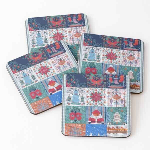 Item preview, Christmas Chronicles - Christmas Cross-Stitch Patches designed and sold by ttsayt1earth.