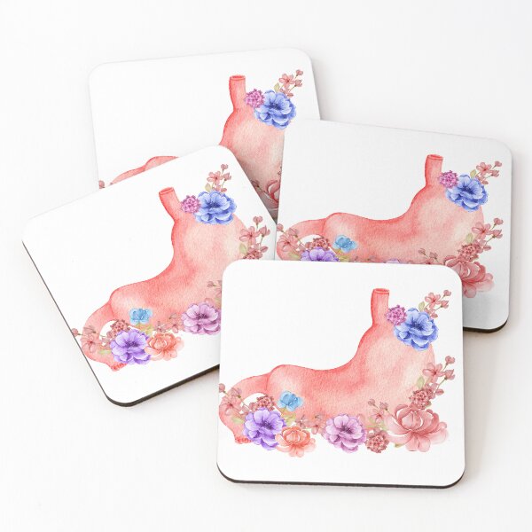 Item preview, Floral Blooming Anatomical Human Stomach Art  designed and sold by redbubbleart18.