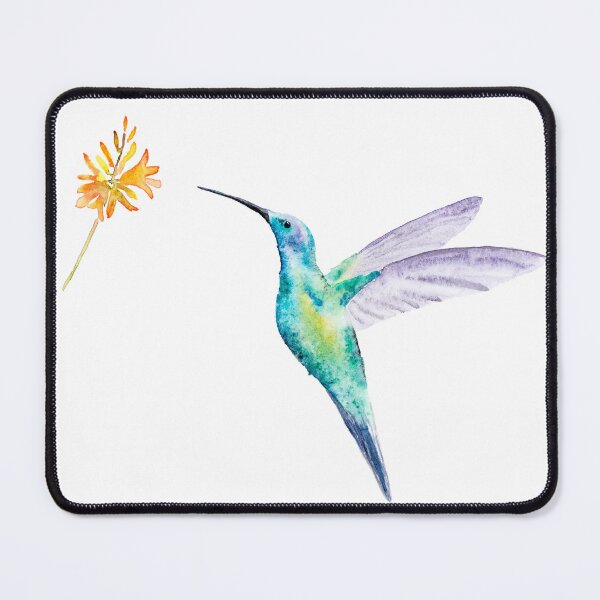 Item preview, Watercolour Hummingbird Painting designed and sold by Nicky Rollings.