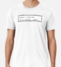 Nur Müll hier Premium T-Shirt