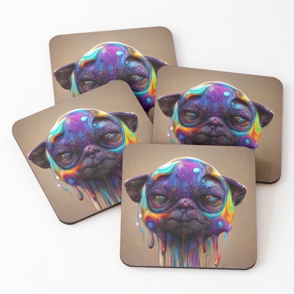Item preview, Melting Pug designed and sold by TimesThine.