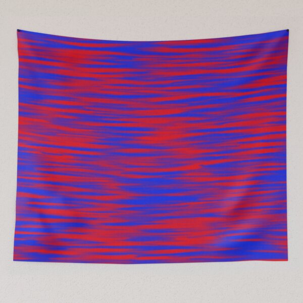 Item preview, Blue & Red Water Pattern designed and sold by rainestore.