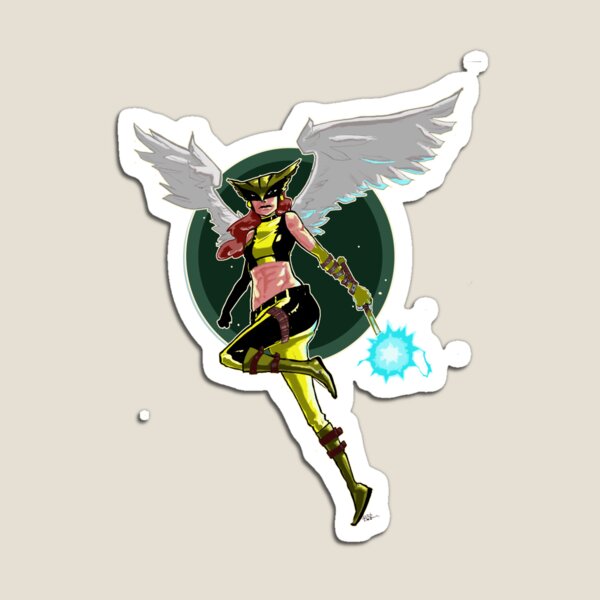 Hawk Girl Magnet