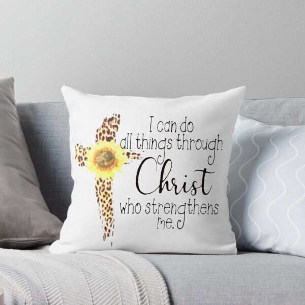 Item preview, Can Do All Things through Christ Animal Print designed and sold by Rowena Jones.