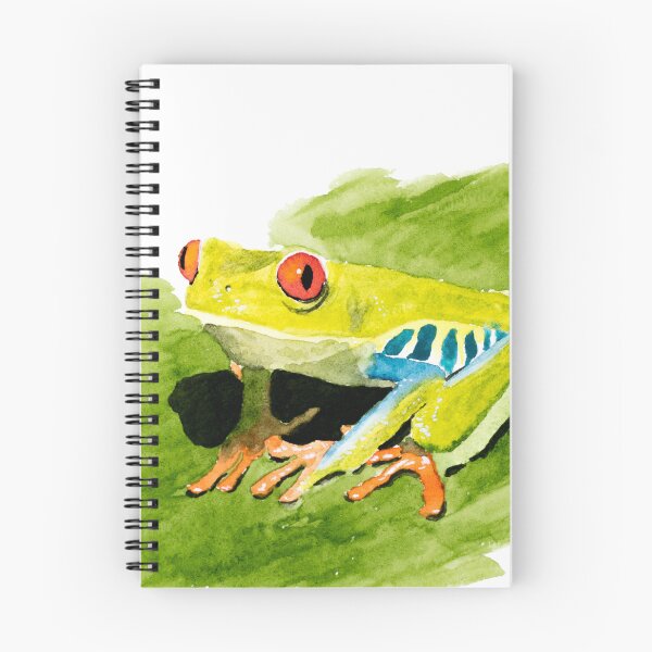 Item preview, Tree Frog Watercolour Painting designed and sold by Nicky Rollings.