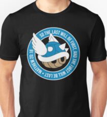 Blue Turtle Shell Unisex T-Shirt