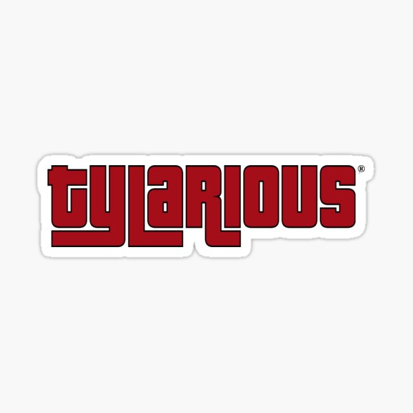 Tylarious Scarlet Red Sticker