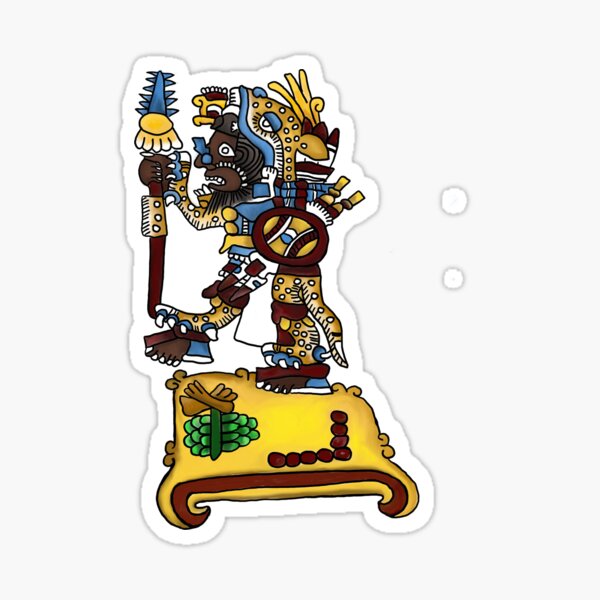 Vista previa del artículo con la obra «guerrero azteca», diseñado y vendido por cynthia cabello.