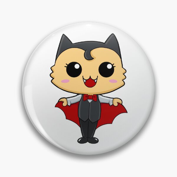 Item preview, Cute Horror Vampire Cat designed and sold by XbaeX.