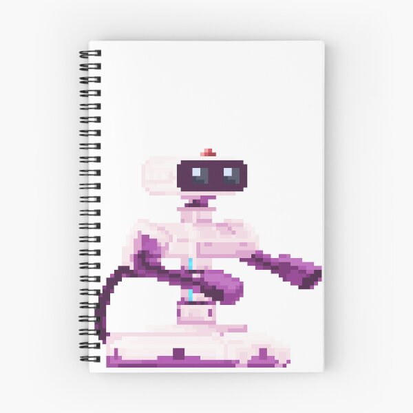 Item preview, Pixel Art Pink R.O.B. Smash designed and sold by HoshiSSB.