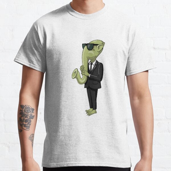 ALIEN SAX PLAYER Classic T-Shirt
