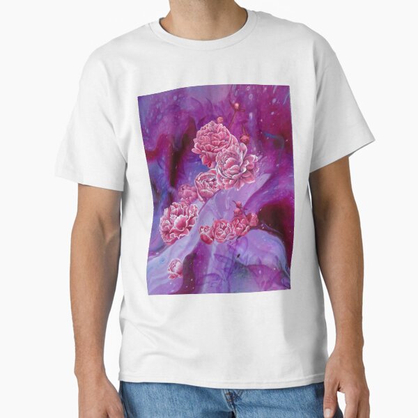 Sarah's Purple Peonies Classic T-Shirt
